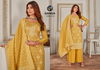 Ganga By Four Dots Pure Muslin Jacquard Designer Salwar Suits Wholesale Market In Surat

